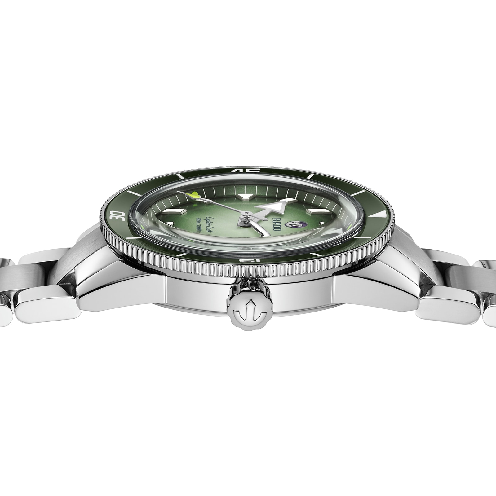 Rado Captain Cook X Cameron Norrie Limited Edition 42mm Mens Watch 3 Strap Set