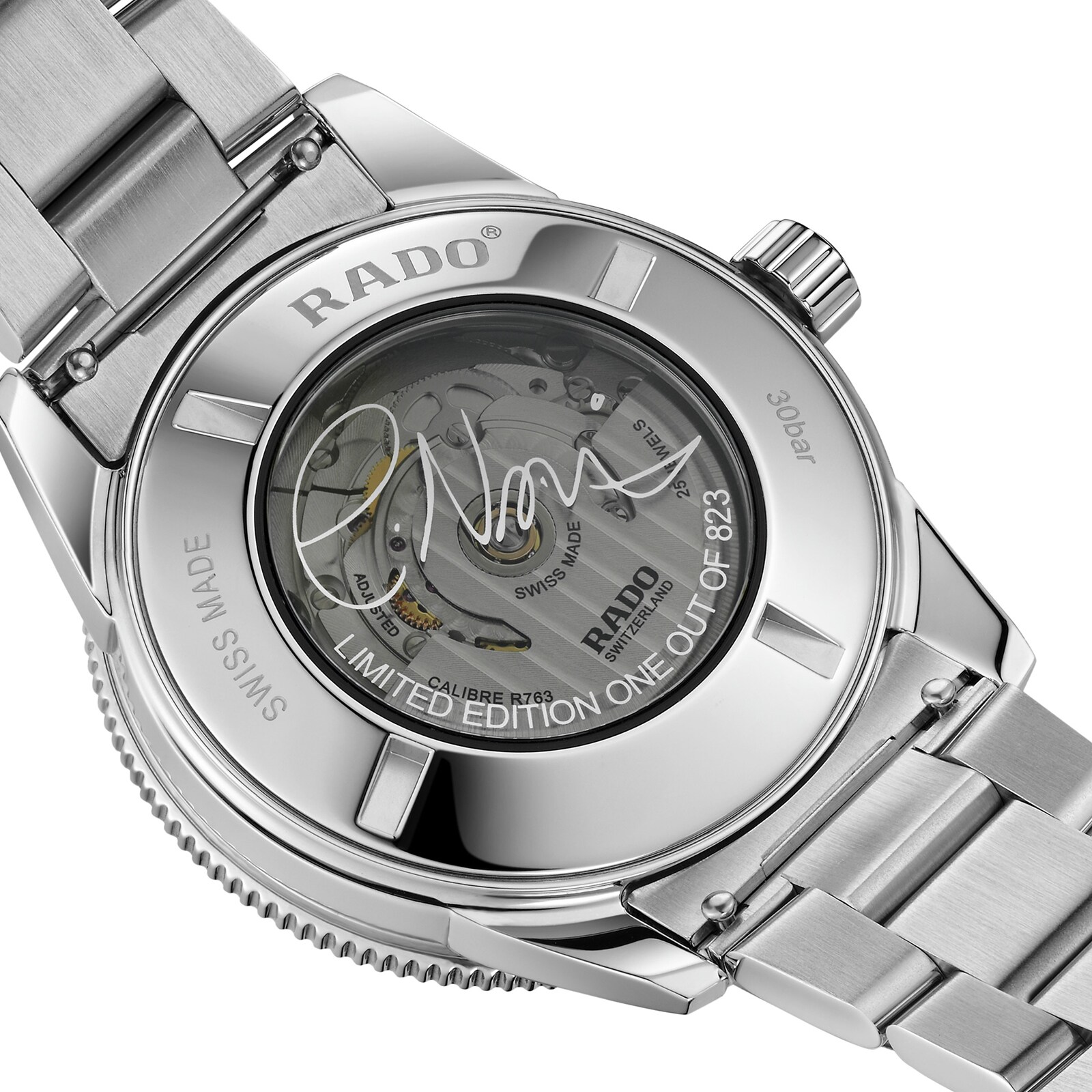 Rado Captain Cook X Cameron Norrie Limited Edition 42mm Mens Watch 3 Strap Set