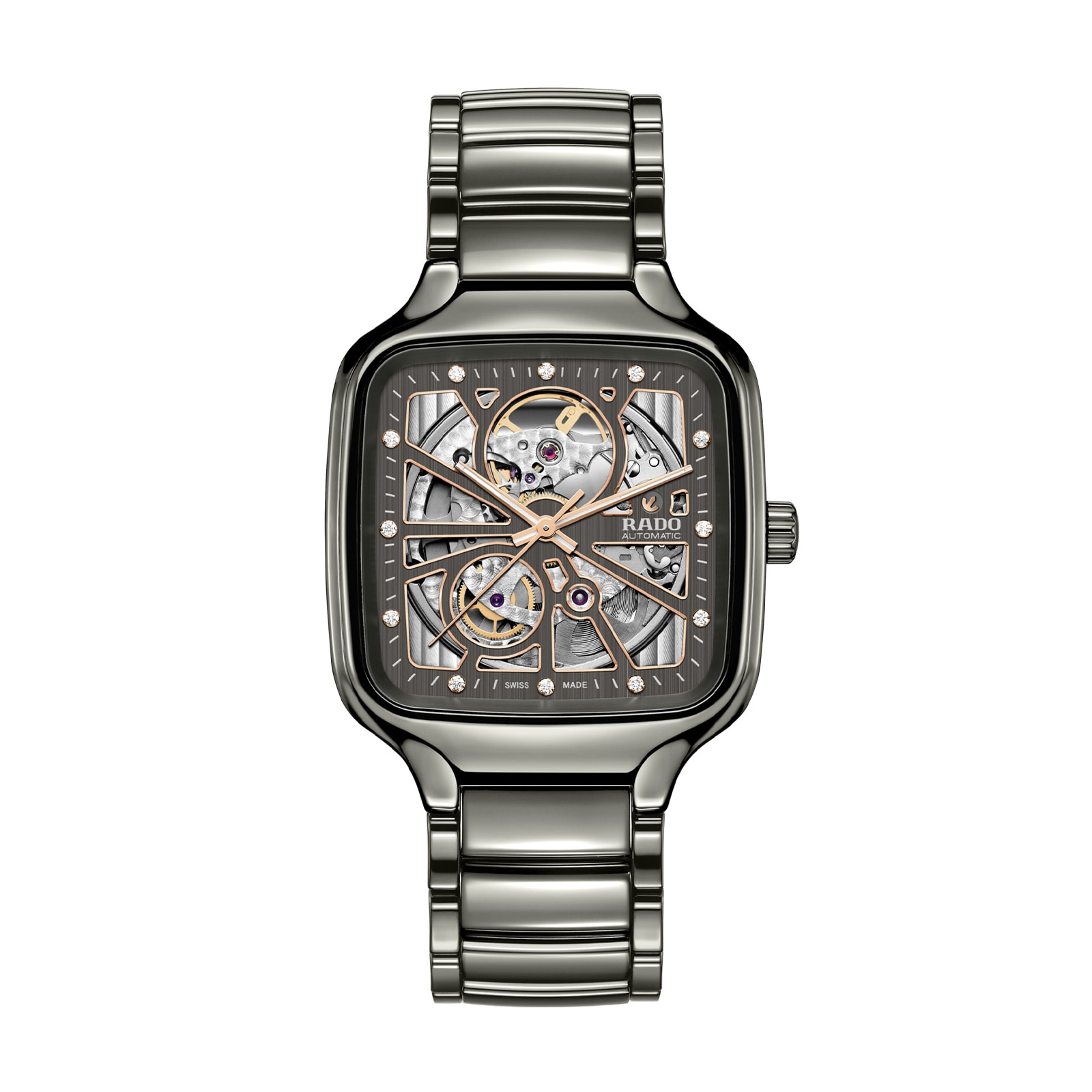 Rado True Square Skeleton Dial