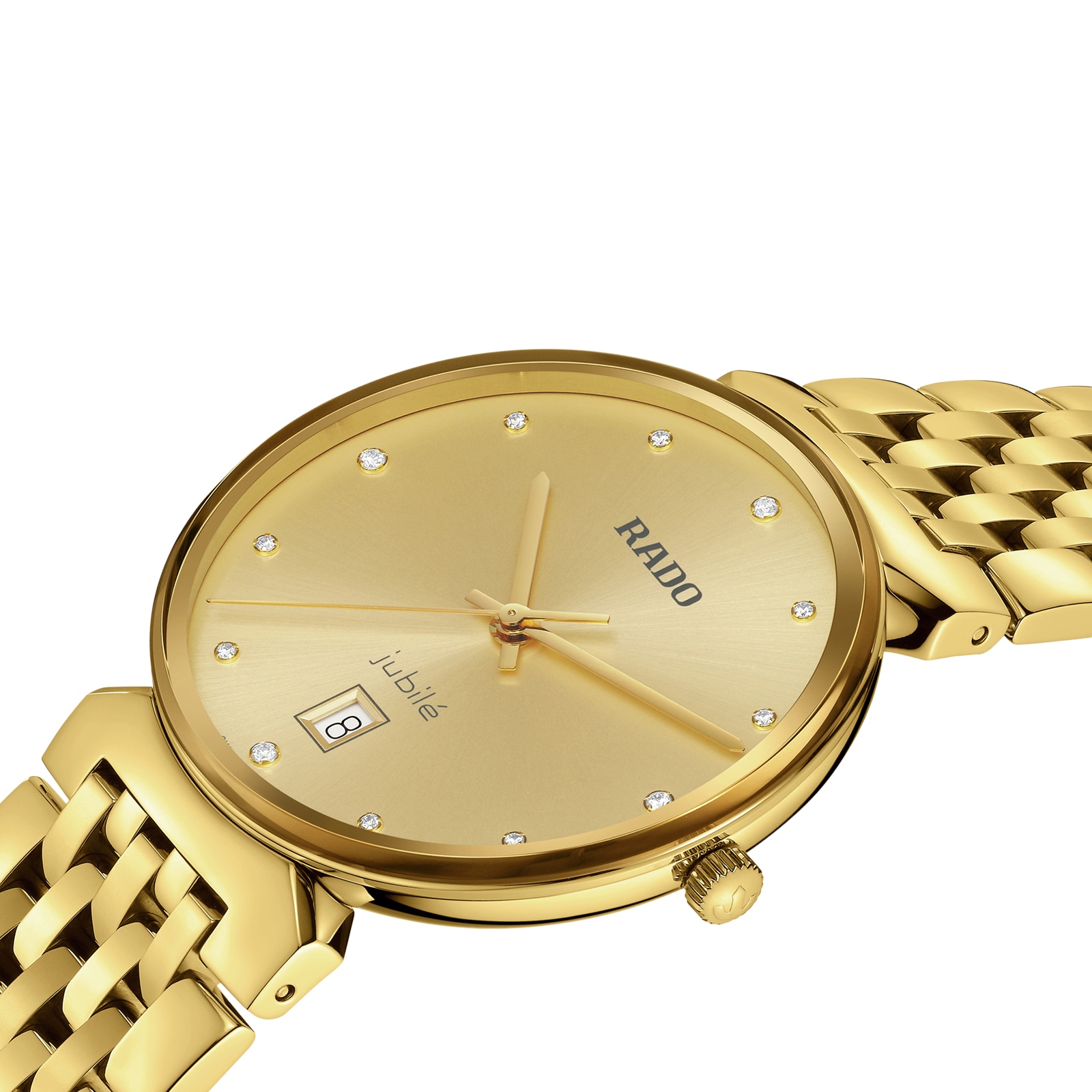 Rado Florence Diamonds 38mm Unisex Watch R48914713 Watches Of Switzerland UK