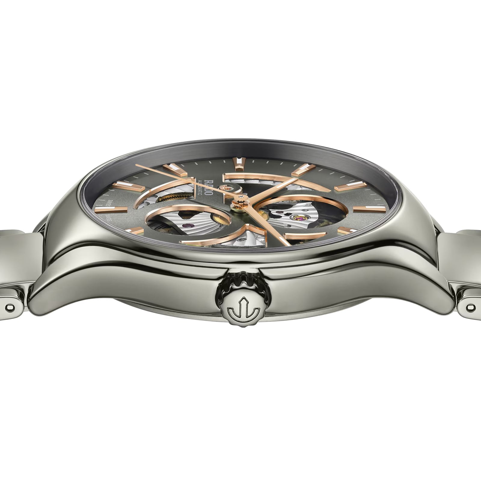 Rado True Round Automatic Open Heart 40mm Mens Watch Rado True Round Automatic Open Heart 40mm Mens Watch
