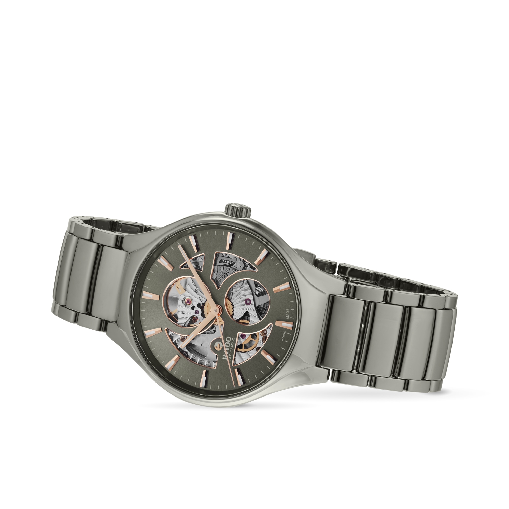 Rado True Round Automatic Open Heart 40mm Mens Watch Rado True Round Automatic Open Heart 40mm Mens Watch