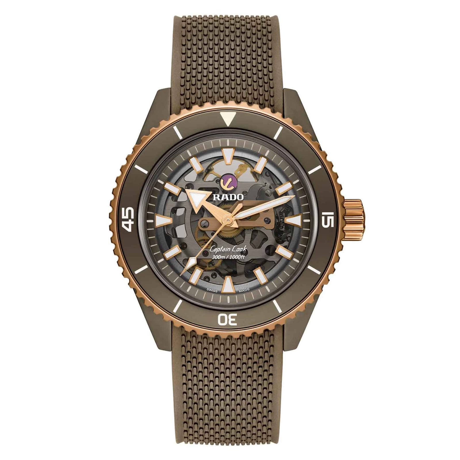 Rado Captain Cook High-Tech Ceramic Skeleton 43mm