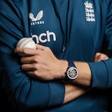 Rado Captain Cook High-Tech Ceramic X England Cricket Limited Edition 43mm Mens Watch Blue