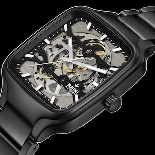 Rado True Square Automatic Skeleton 38mm Unisex Watch
