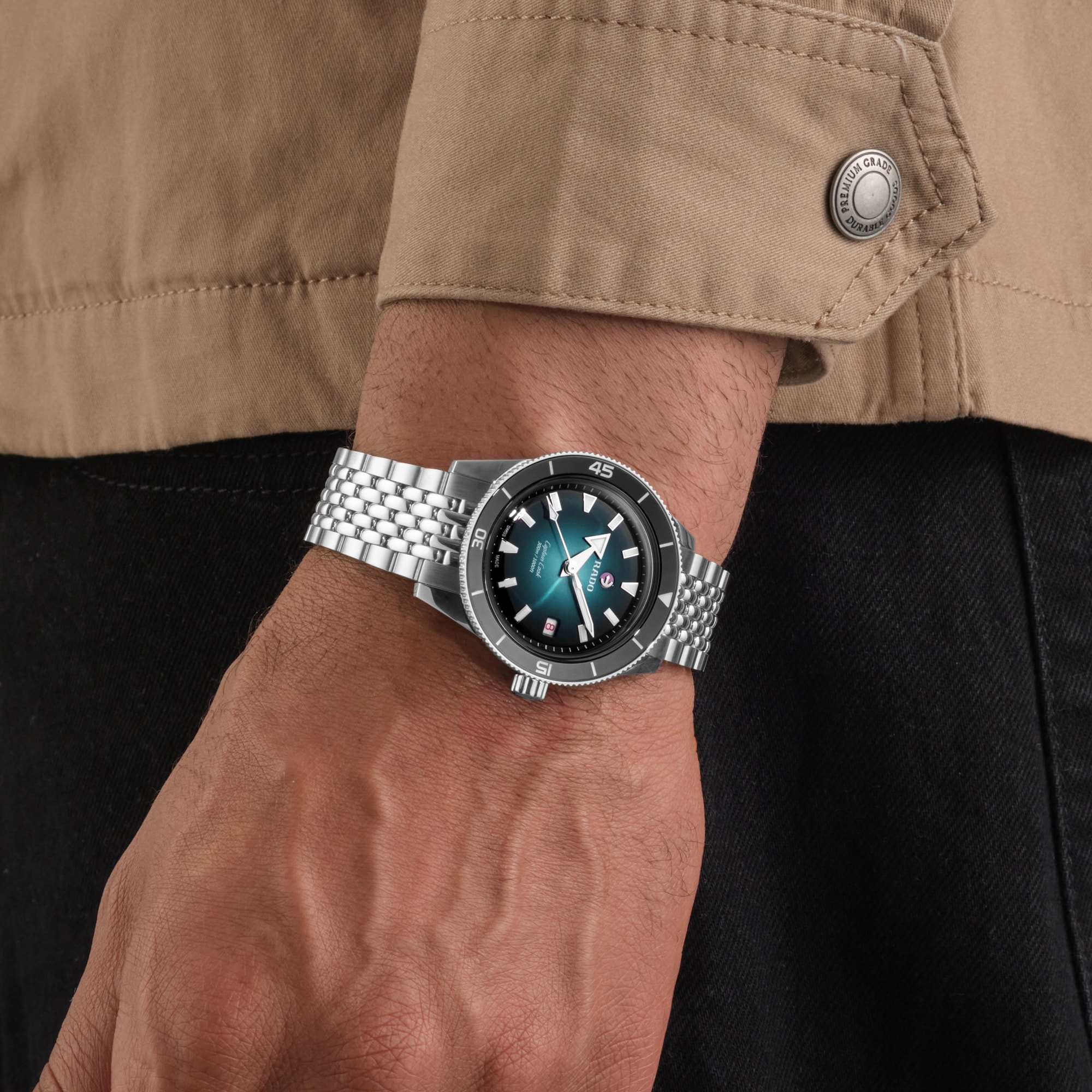 Rado Captain Cook 39mm Unisex Watch Rado Captain Cook 39mm Unisex Watch