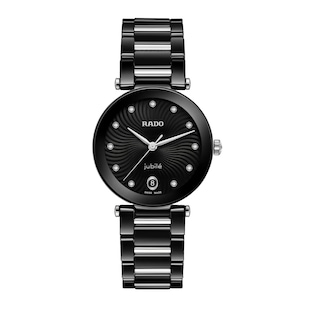 Rado LaCoupole Diamonds 31mm Ladies Watch Black