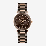 Rado LaCoupole Diamonds 31mm Ladies Watch Brown