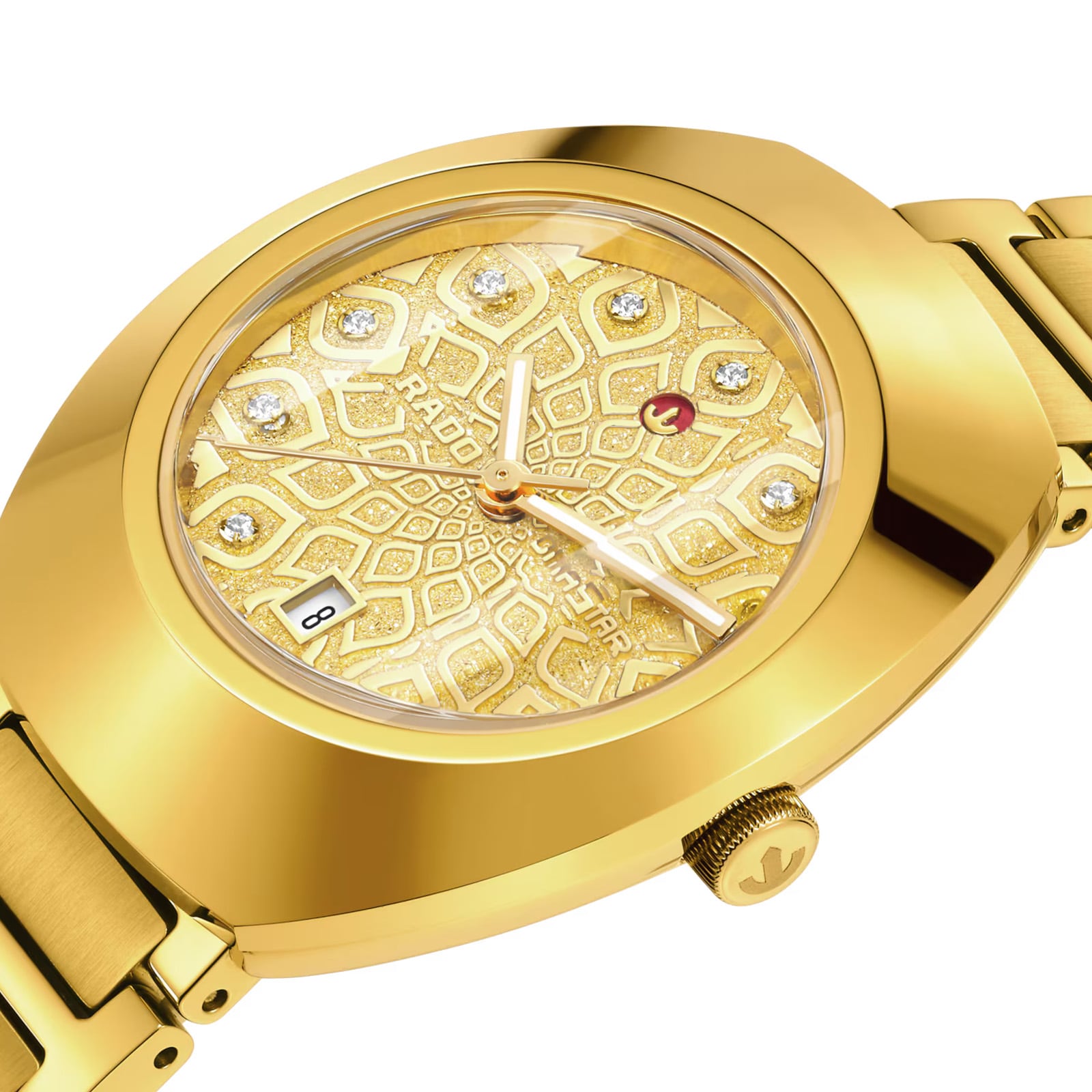 Rado DiaStar Original Automatic 30mm Ladies Watch Gold