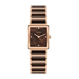 Rado Integral Diamonds 23mm Ladies Watch Brown