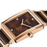 Rado Integral Diamonds 23mm Ladies Watch Brown