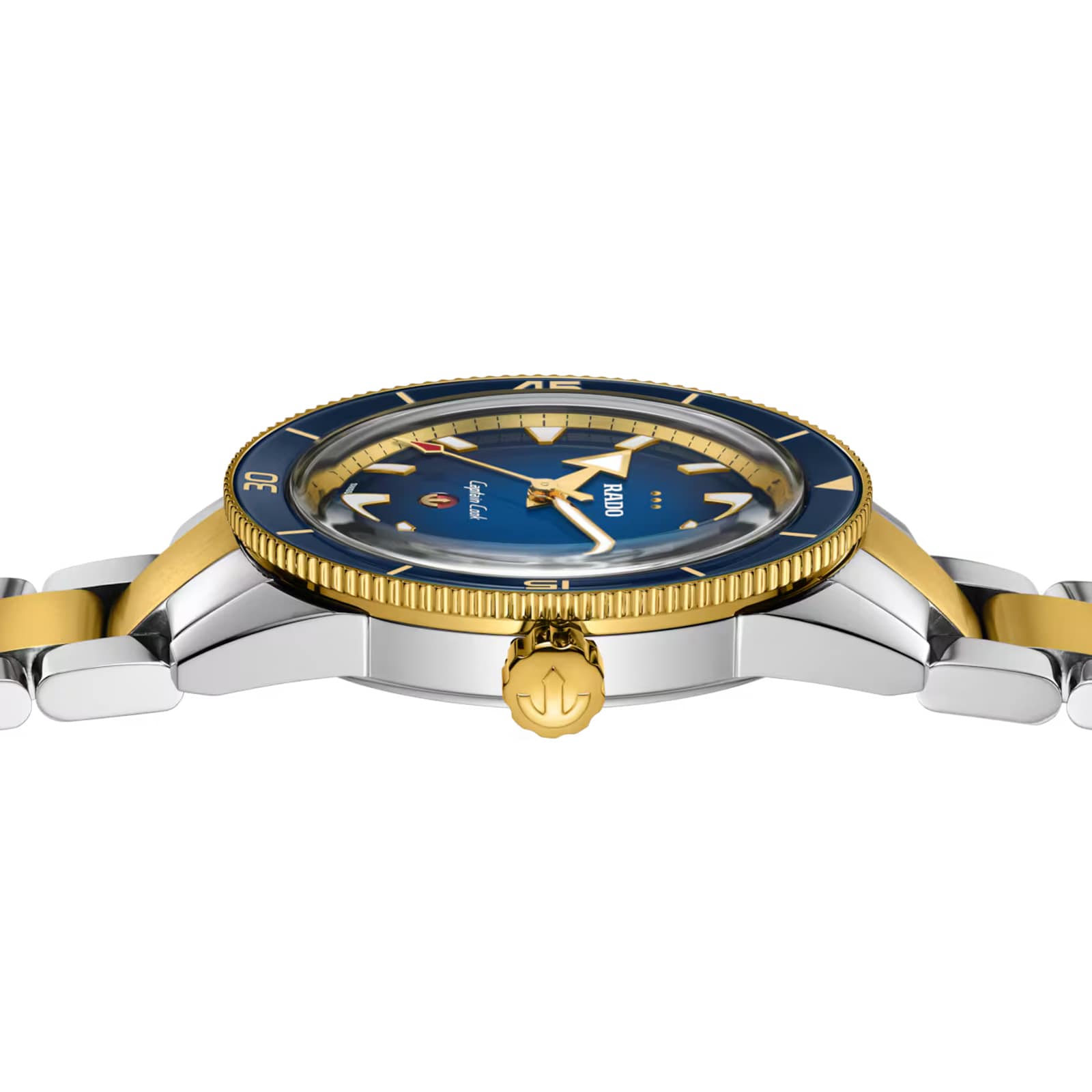 Rado Captain Cook X European Cricket Special Edition 42mm Mens Watch Blue Rado Captain Cook X European Cricket Special Edition 42mm Mens Watch Blue
