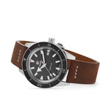 Rado Captain Cook Automatic Brown Leather Strap 42mm Mens Watch