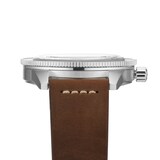 Rado Captain Cook Automatic Brown Leather Strap 42mm Mens Watch