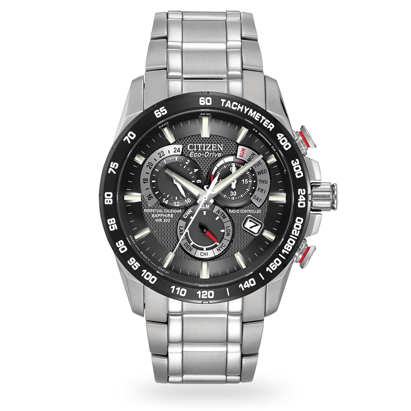 Eco Drive Gents Perpetual Chrono A.T Watch