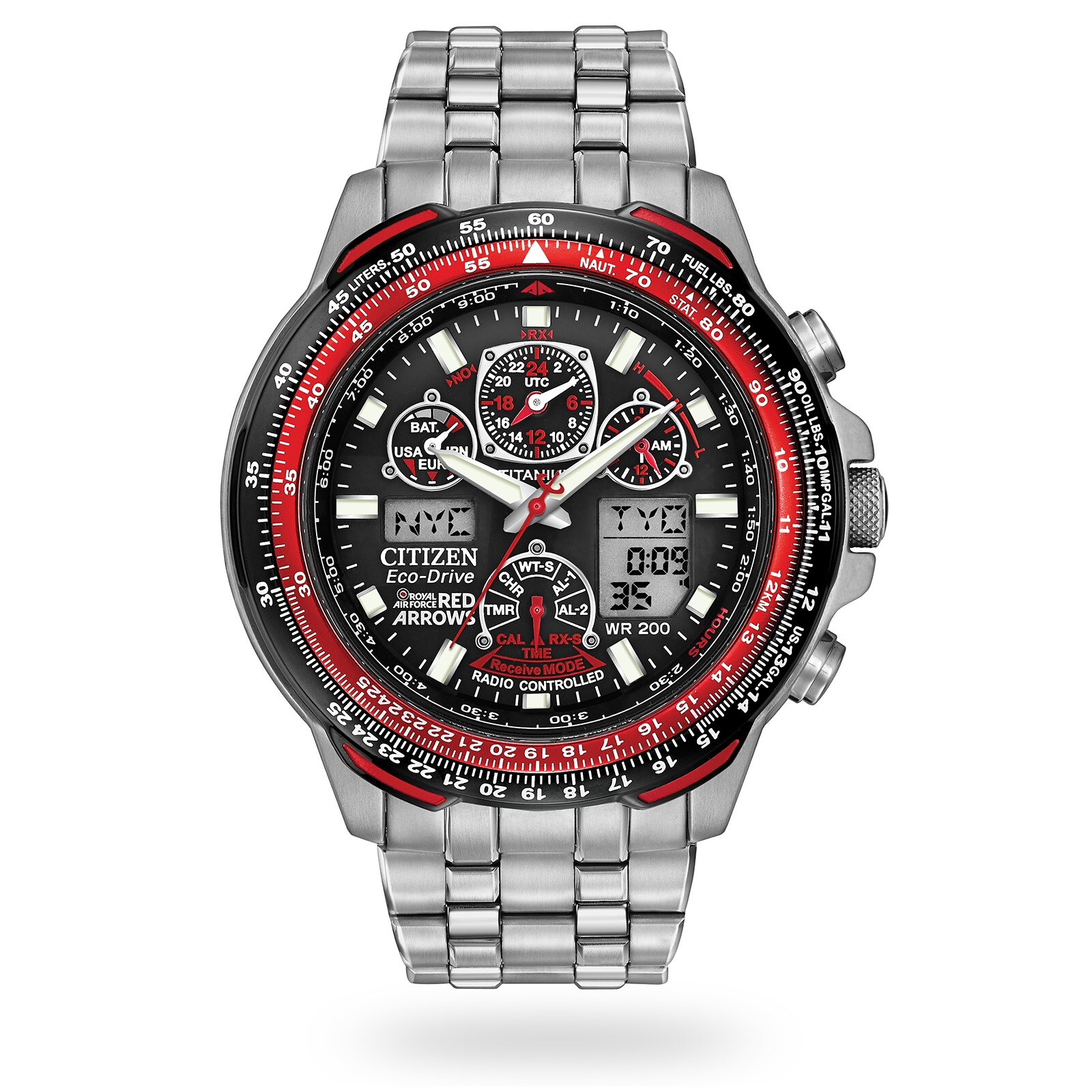 red arrows eco drive watch
