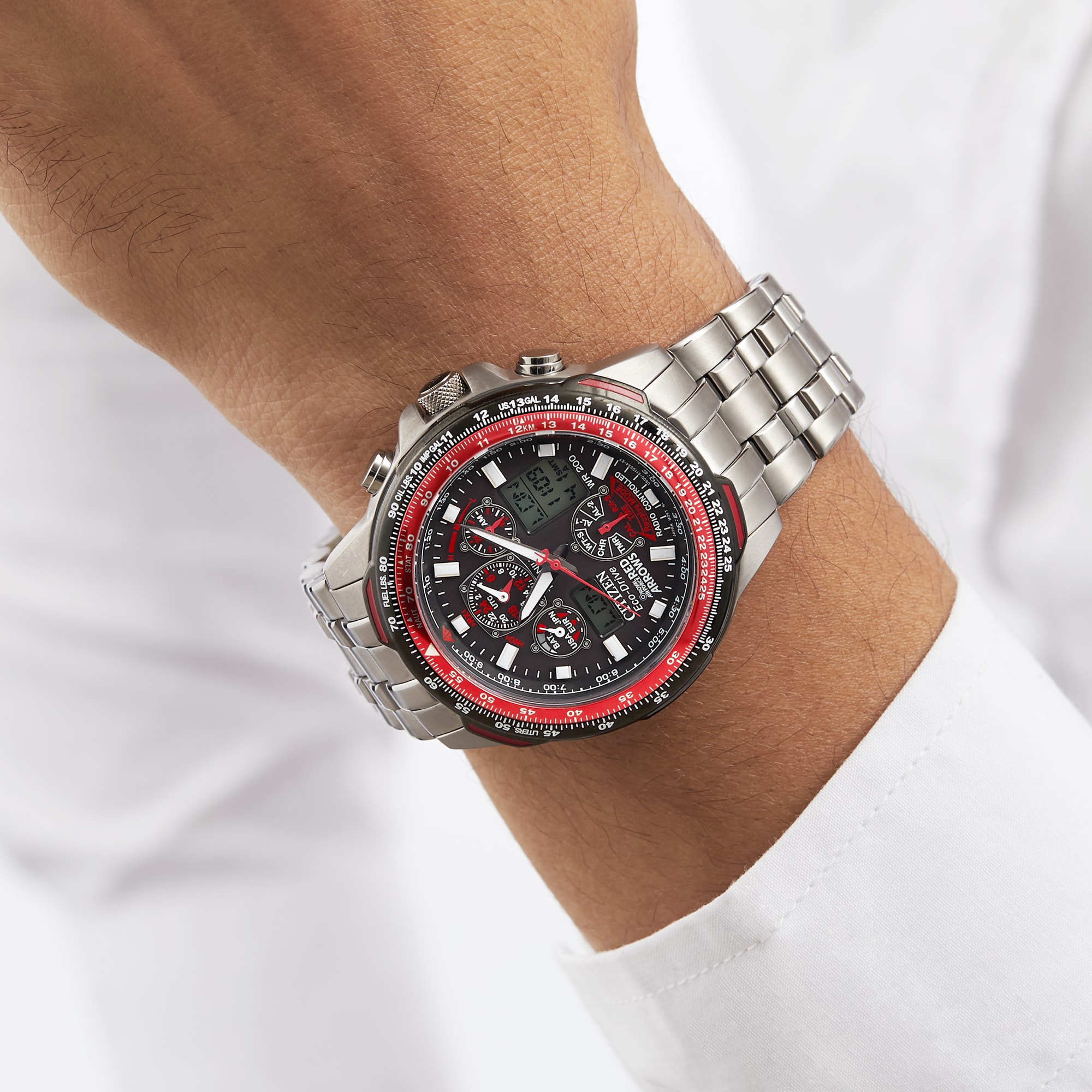 Eco-Drive Gents Red Arrows Skyhawk A.T Watch