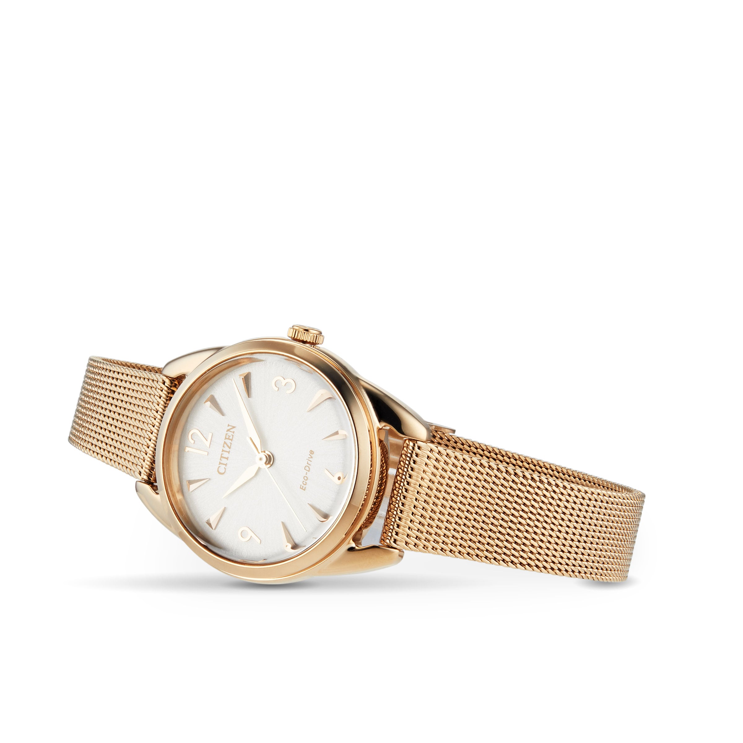 Citizen eco drive sale mesh ladies watch