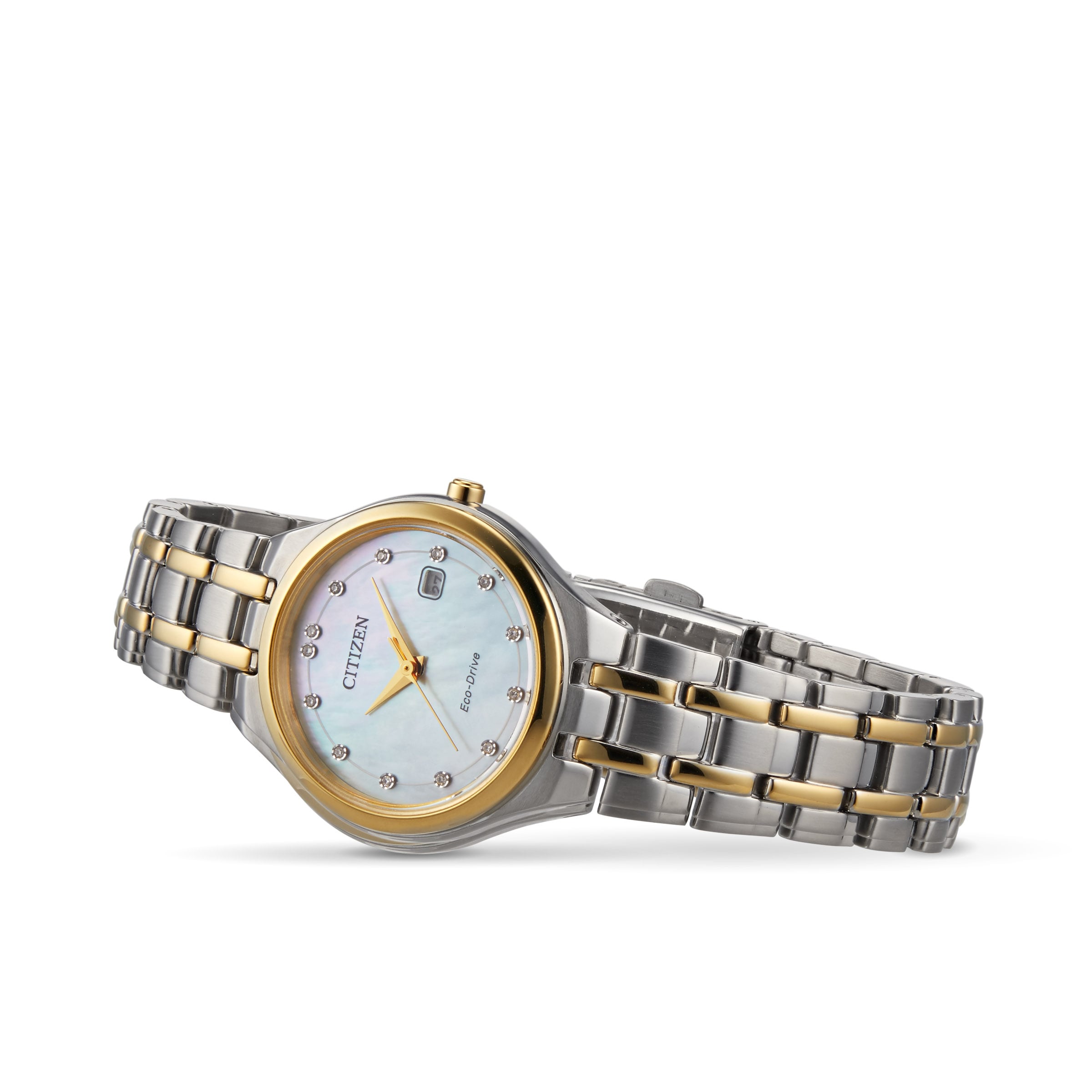 citizen diamond mop ladies watch