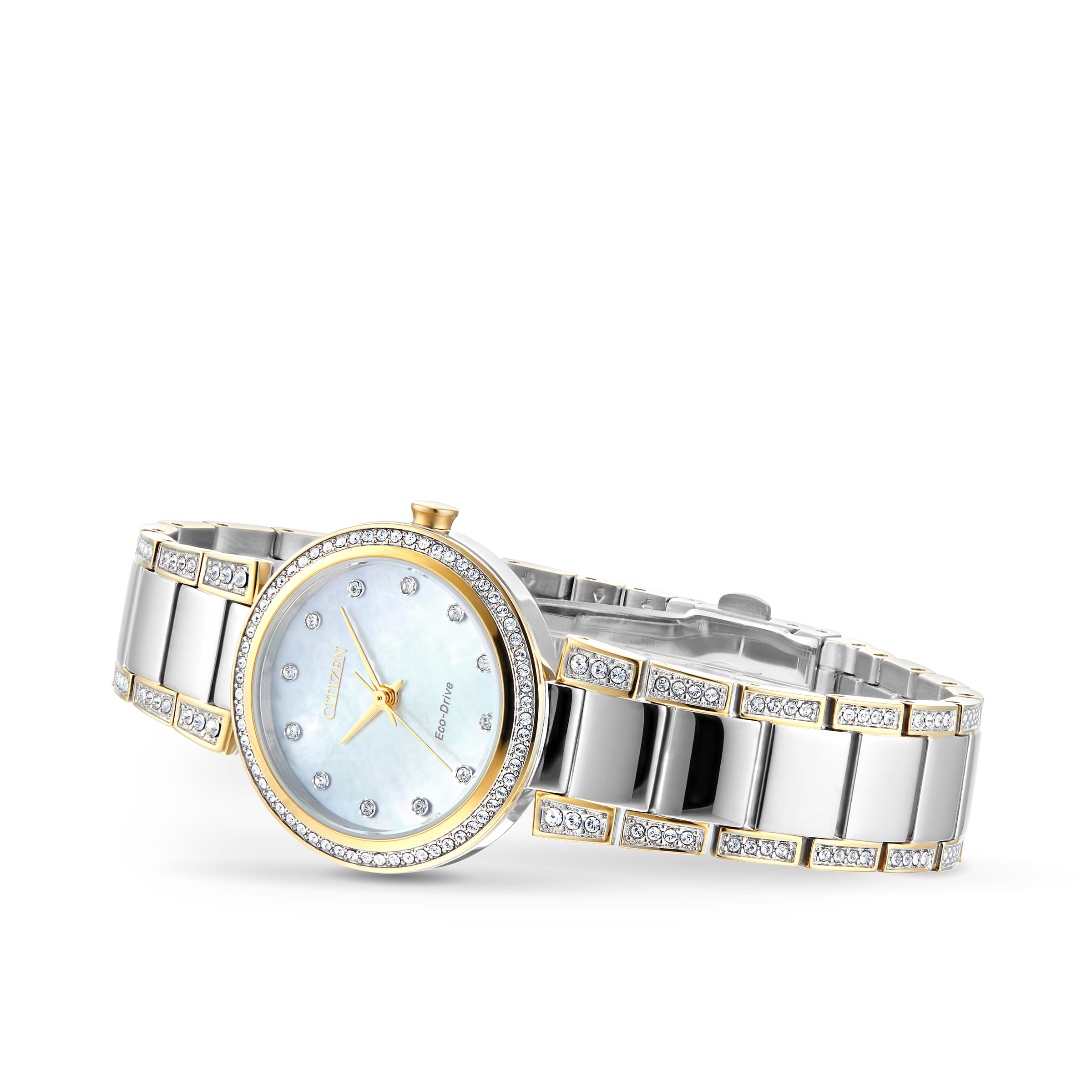 Citizen silhouette crystal ladies watch best sale