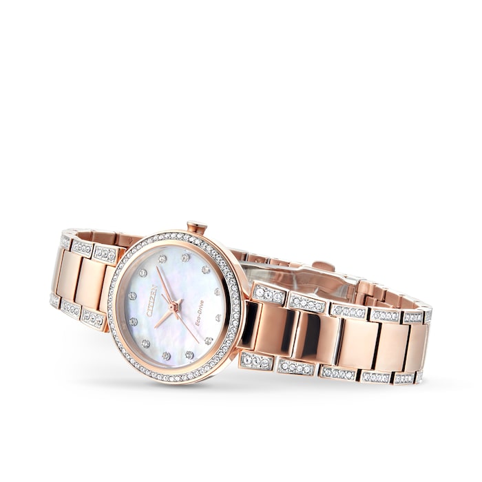 Citizen Silhouette Crystal Ladies Watch