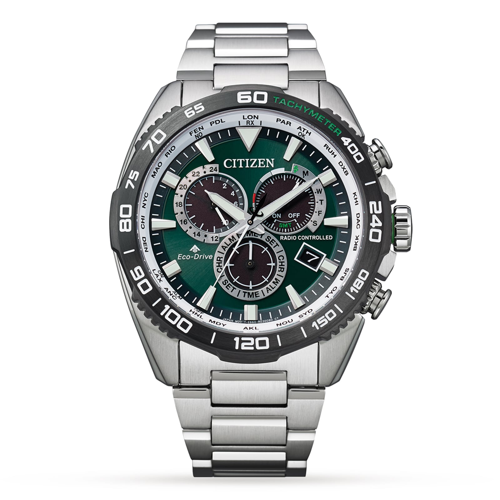 Citizen Eco Drive AT 45mm Men Watch CB5034 91W Goldsmiths