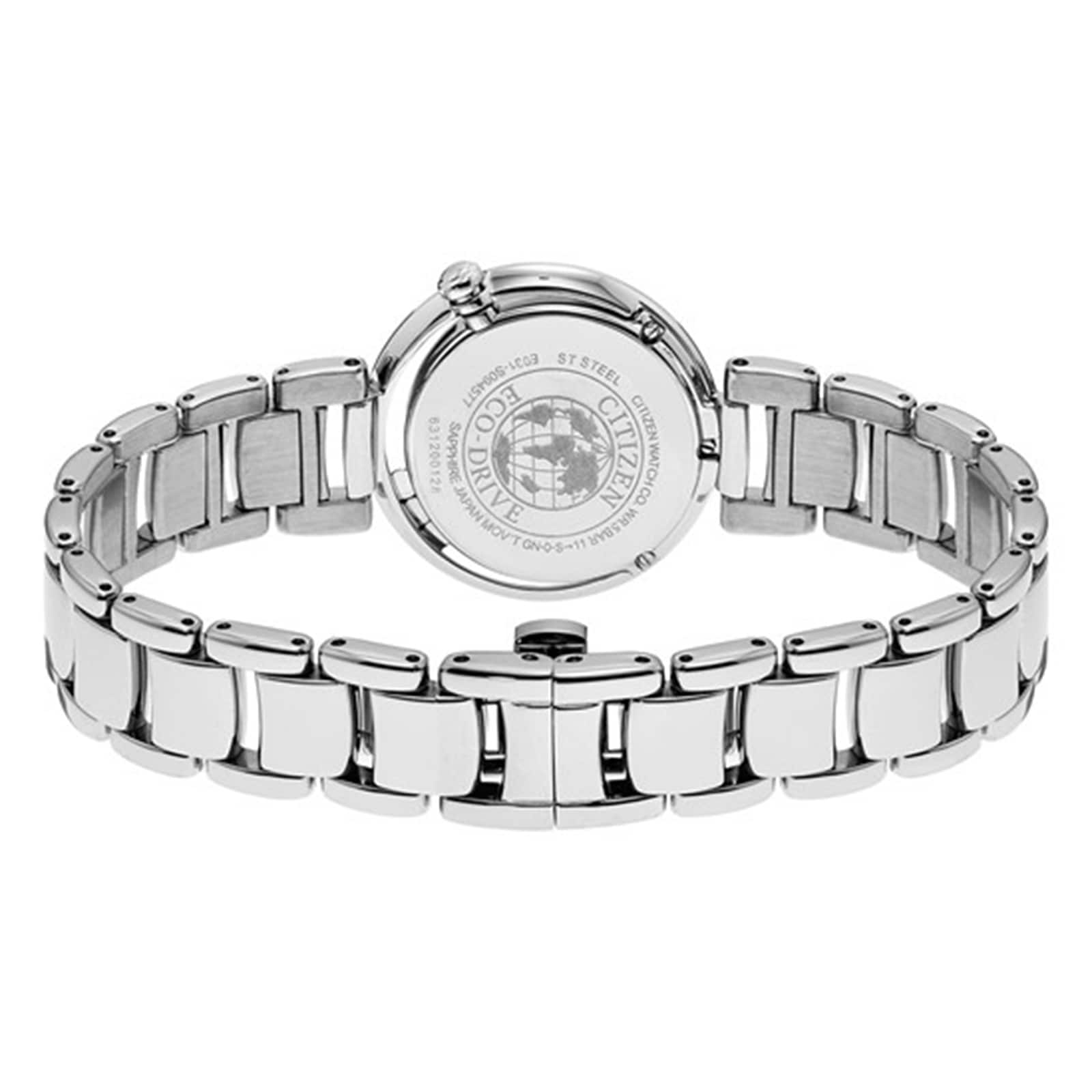 Citizen sunrise eco drive diamond clearance dial ladies watch em0320 59d