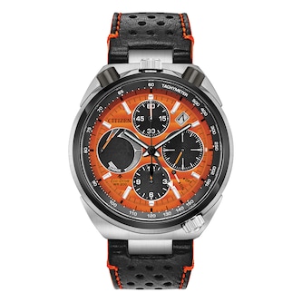 Citizen Promaster Bullhead Racing Chronograph Limited Edition 45mm Mens Watch Orange Citizen Promaster Bullhead Racing Chronograph Limited Edition 45mm Mens Watch Orange