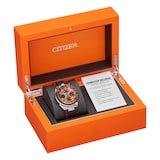 Citizen Promaster Bullhead Racing Chronograph Limited Edition 45mm Mens Watch Orange