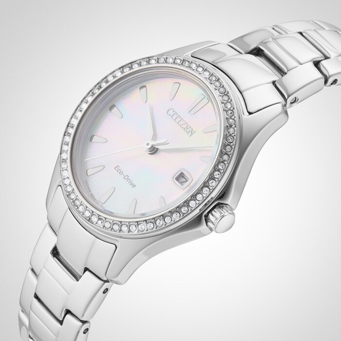 Citizen Silhouette Crystal 30mm Ladies Watch - Set