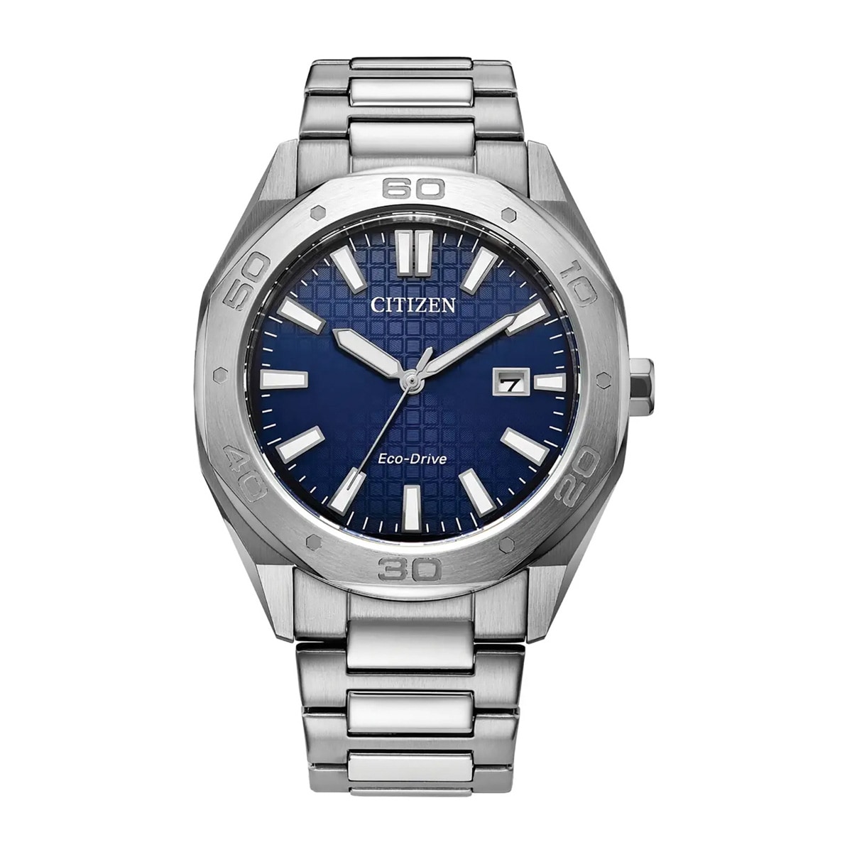 Citizen Eco-Drive Stainless Steel 41mm Sport Mens Watch