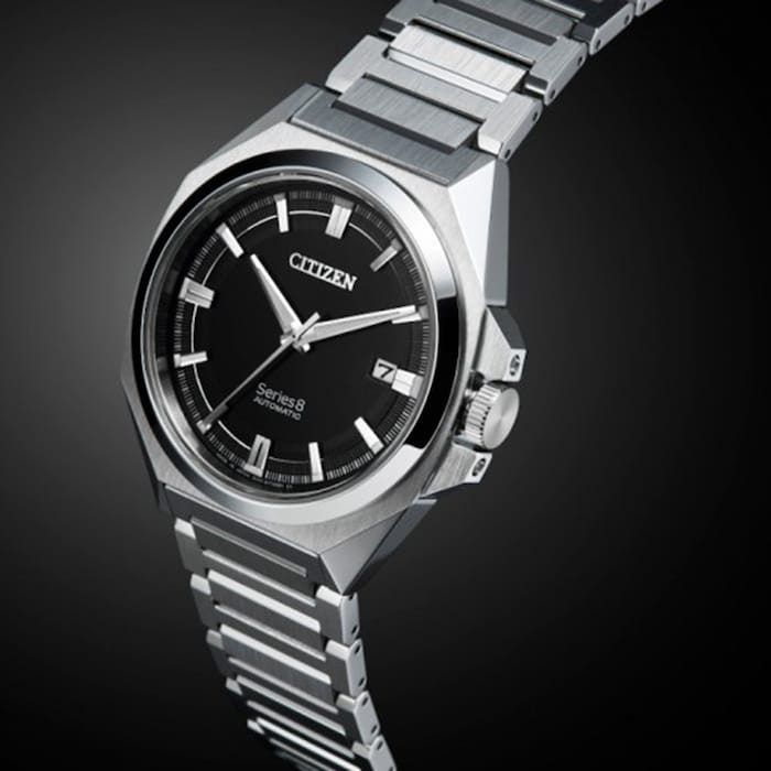 Citizen Series 8 Black Dial 40mm Mens Watch
