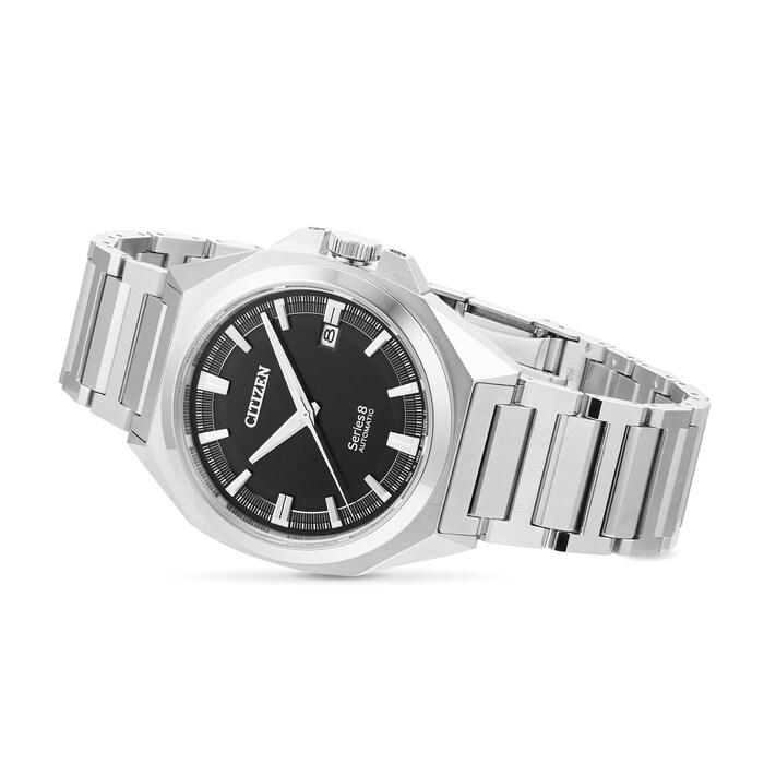Citizen Series 8 Black Dial 40mm Mens Watch