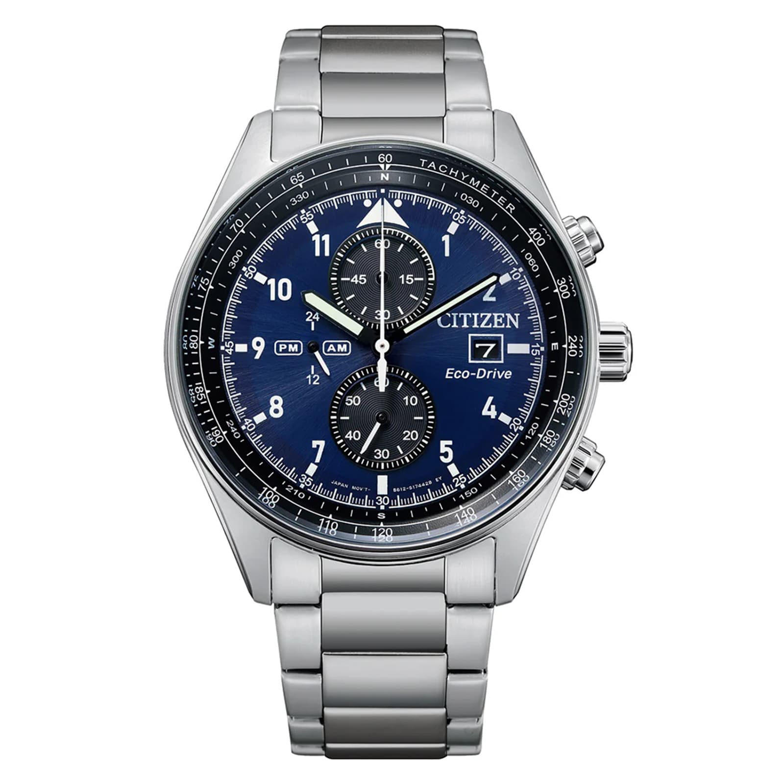 Chronograph 43mm Mens Watch Blue