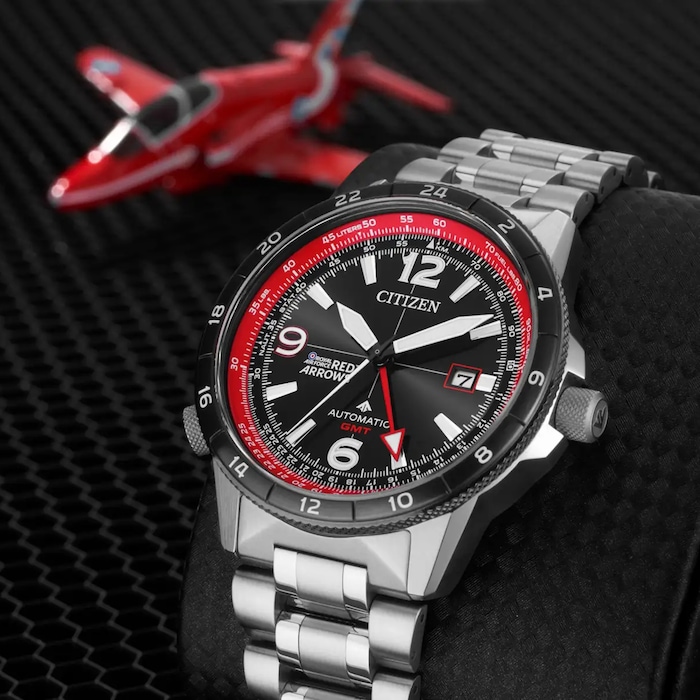 Citizen Automatic GMT Red Arrows Limited Edition 45mm Mens Watch