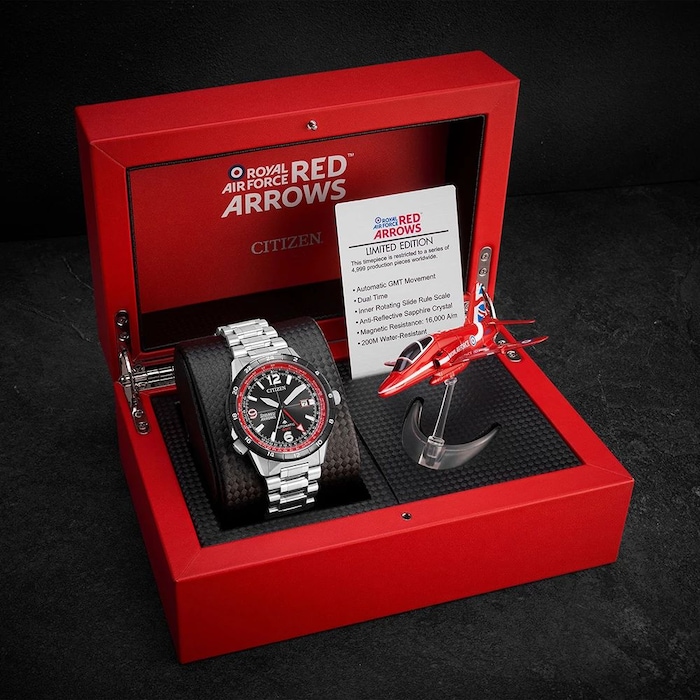 Citizen Automatic GMT Red Arrows Limited Edition 45mm Mens Watch