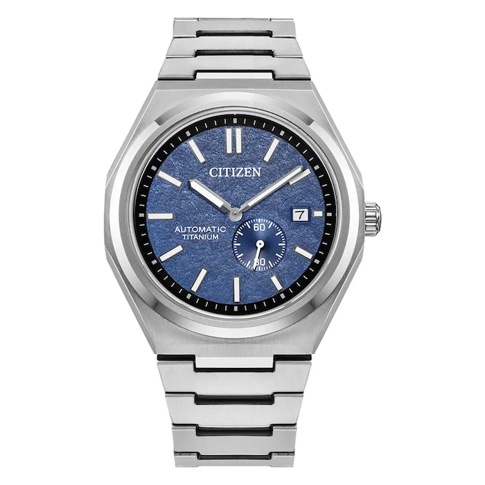 Citizen Zenshin 41mm Mens Watch Blue