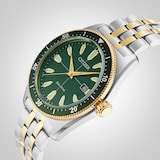 Citizen Gents Sport Bracelet Green Dial Watch 45mm