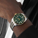 Citizen Gents Sport Bracelet Green Dial Watch 45mm