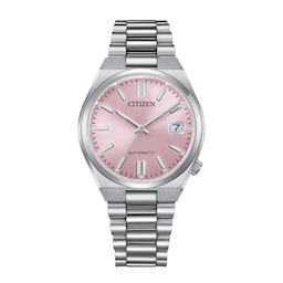 17691285 - Tsuyosa Automatic 37mm Unisex Watch Pink