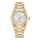 Citizen 33mm Ladies Diamond Watch Mother Of Pearl