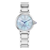 Citizen L Mae 30mm Ladies Watch Mother Of Pearl Silver