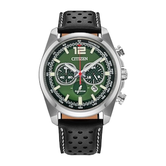 Citizen Eco-Drive 42mm Mens Watch Green Citizen Eco-Drive 42mm Mens Watch Green
