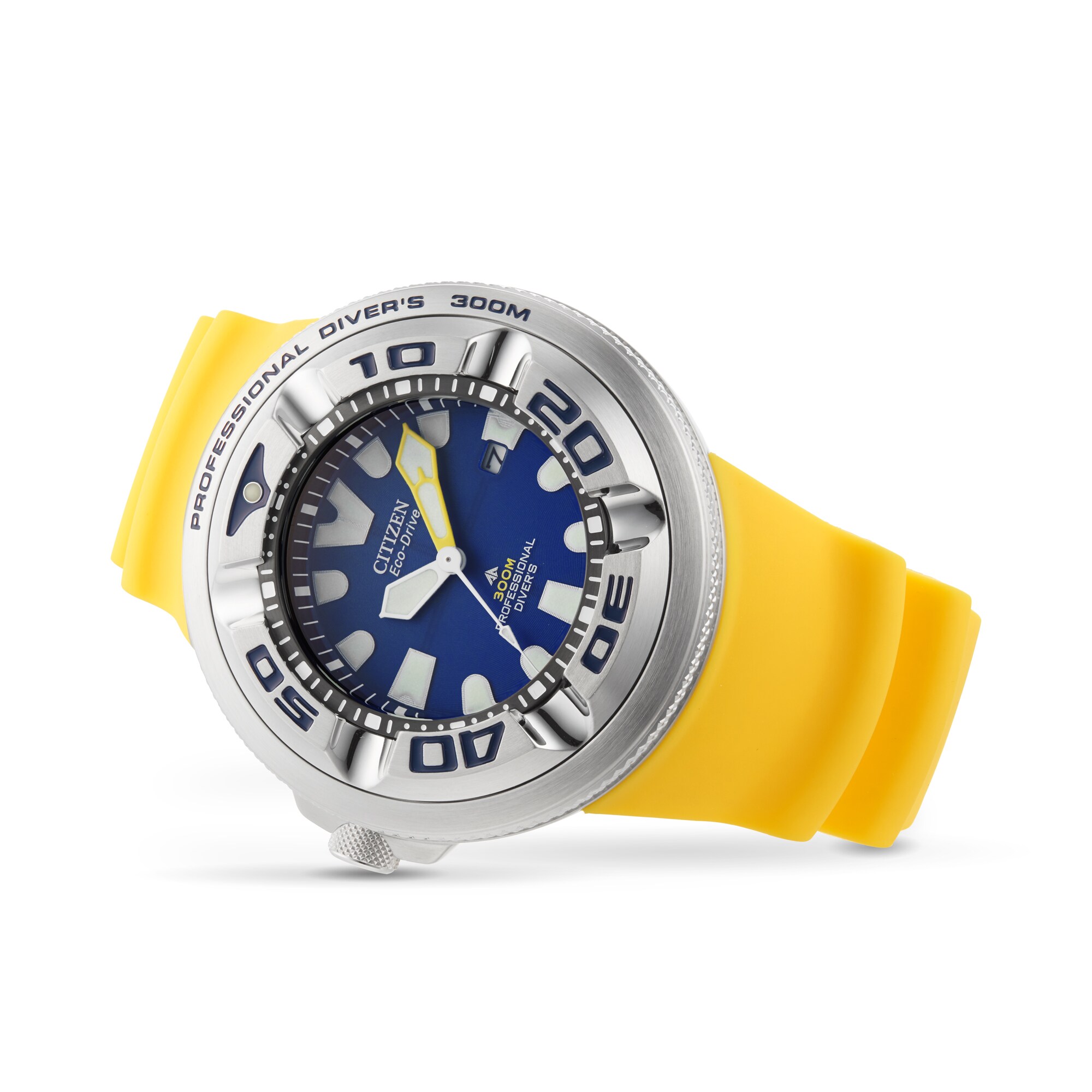 Citizen Promaster Diver 'Ecozilla' 48mm Mens Watch - Yellow Citizen Promaster Diver 'Ecozilla' 48mm Mens Watch - Yellow
