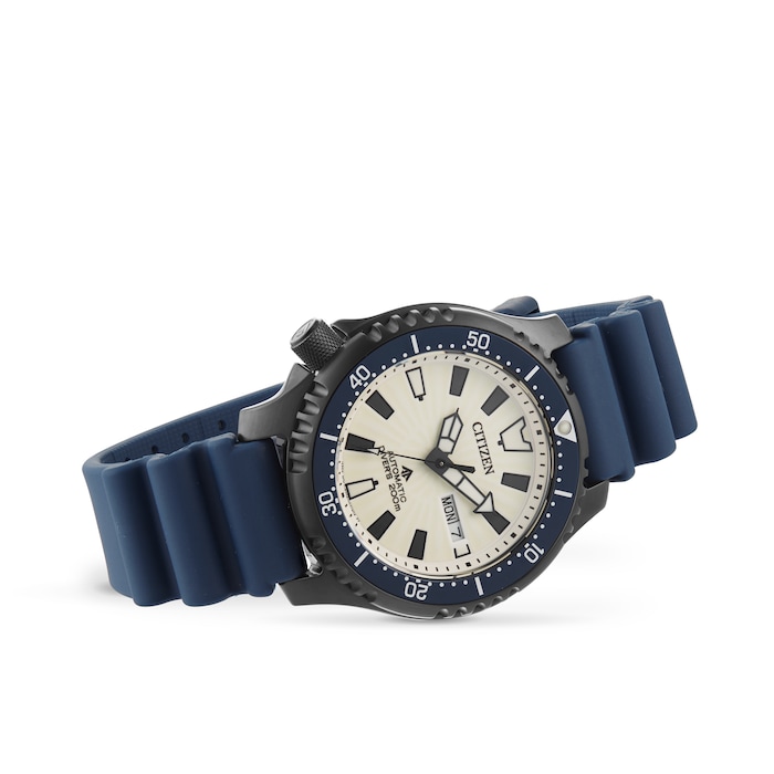 Citizen Promaster Diver Automatic 44mm Mens Watch - Blue Rubber