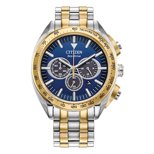Citizen Chronograph 43mm Mens Watch - PVD Gold