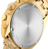Citizen Chronograph 43mm Mens Watch - PVD Gold