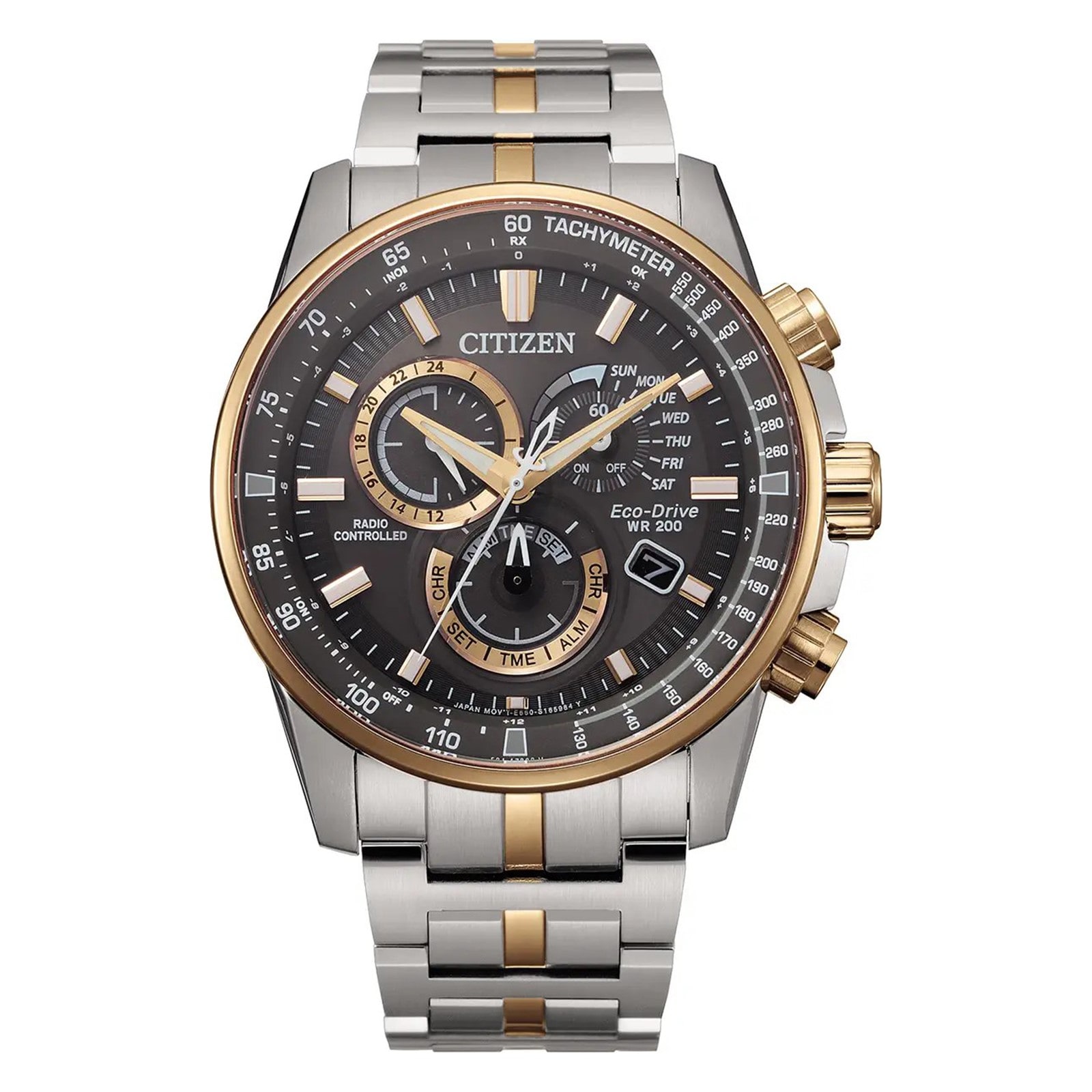 Perpetual Chrono A.T 43mm Mens Watch Grey