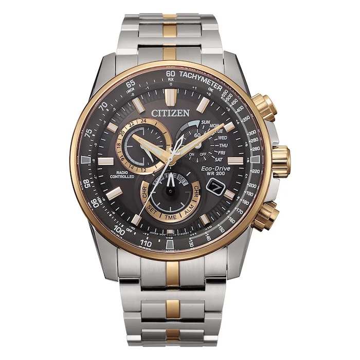 Citizen Perpetual Chrono A.T 43mm Mens Watch Grey