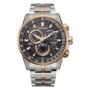 Citizen Perpetual Chrono A.T 43mm Mens Watch Grey